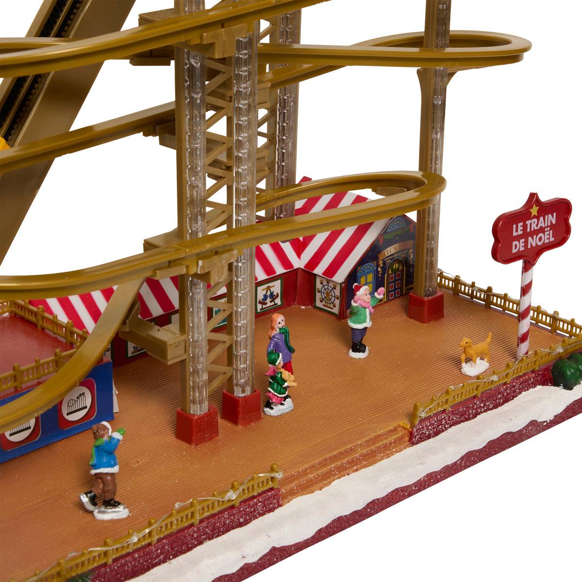 Village lumineux grand huit musical 25 LED - Feeric lights & christmas - 2