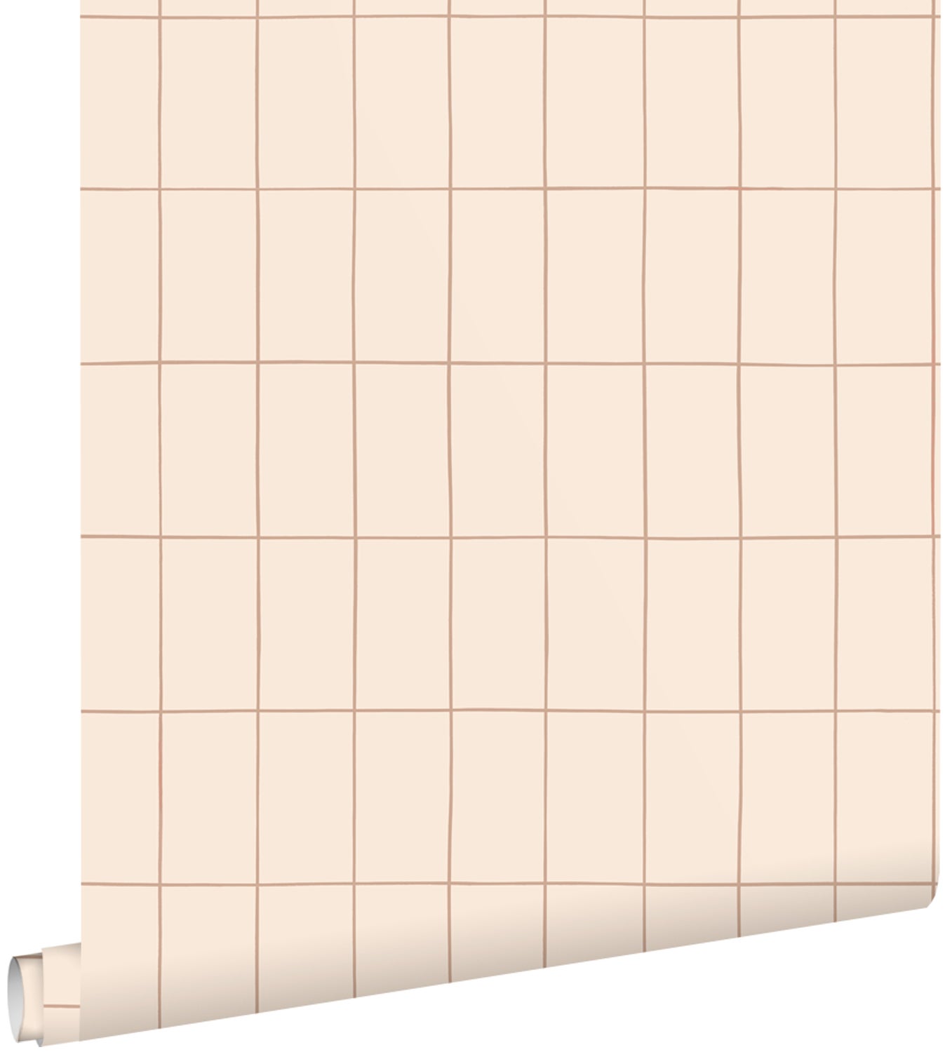 Tapeta małe kafelki beżowymIterakota - 50 x 900 cm - ESTAHOME