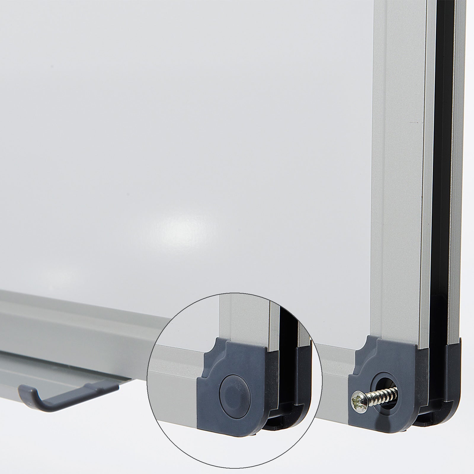 Tableau blanc magnétique, 45 x 60 cm - 5