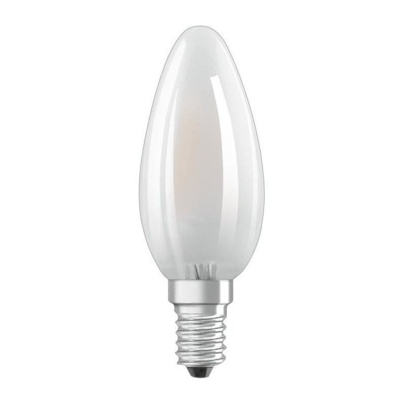 OSRAM Ampoule LED - E14 - Warm White - 2700 K - 6,50 W - remplacement pour 60-W-Incandescent bulb - LED Retrofit CLASSIC B DIM - 3