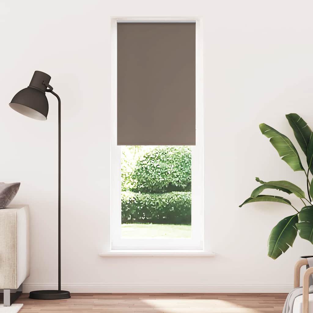 Roleta zaciemniająca kawowa 70x230 cm Szerokość tkaniny vidaXL