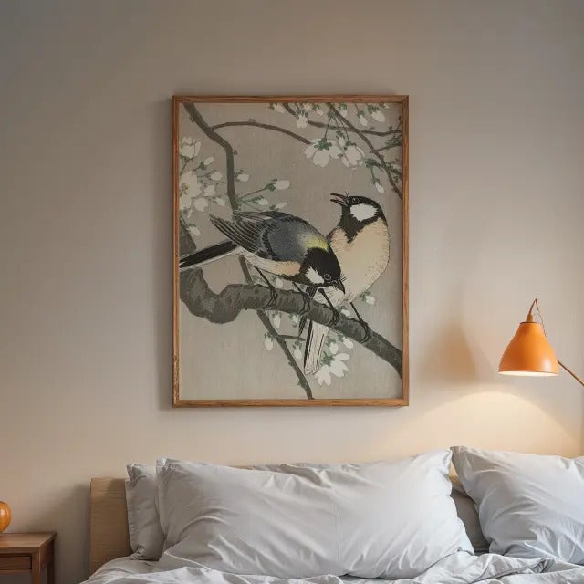 Tableau oiseaux de printemps - 2