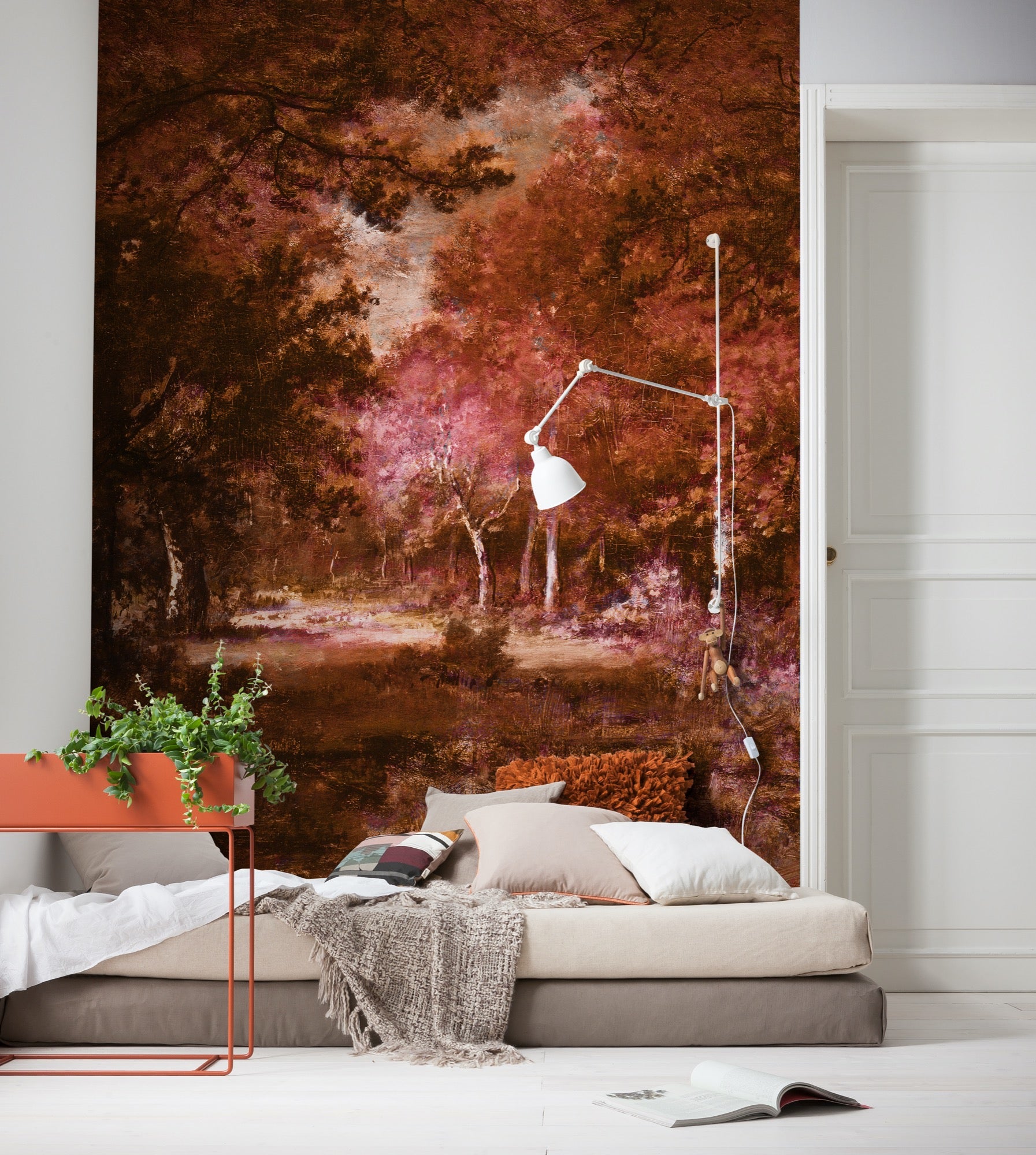 Fototapeta jesień brązowymIciepłego pomarańczu - 200 x 280 cm - SANDERS &amp; SANDERS