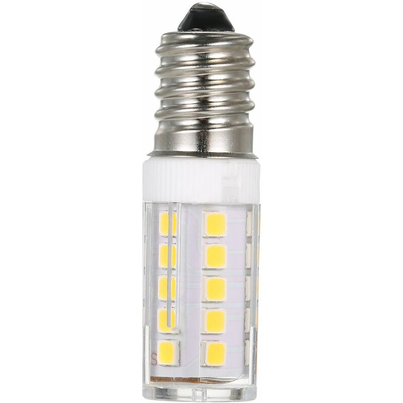 Żarówka LED E14 z małym gwintem do mikrofalówki, pochłaniacza dymu, energooszczędna, mini lampa do lodówki, ciepłe światło 3000K 5W-E14-33, perły - lu
