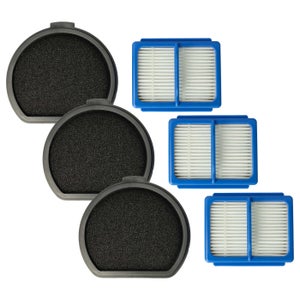 vhbw 3x Filtro compatible con Philips Marathon Compact FC9333/07