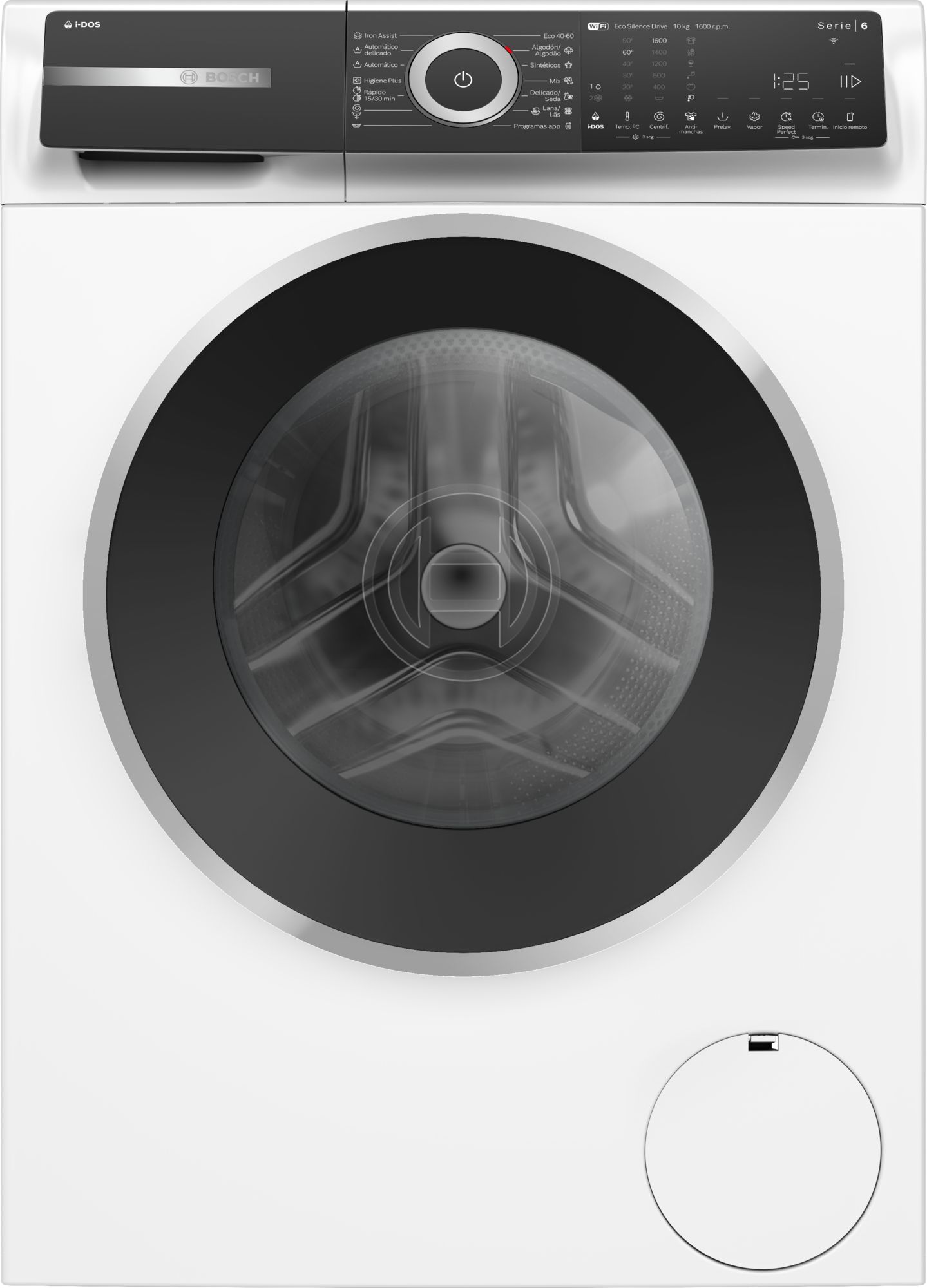 Bosch Lavadora Wgh256a0es Blanco/Negro , Leroy Merlin