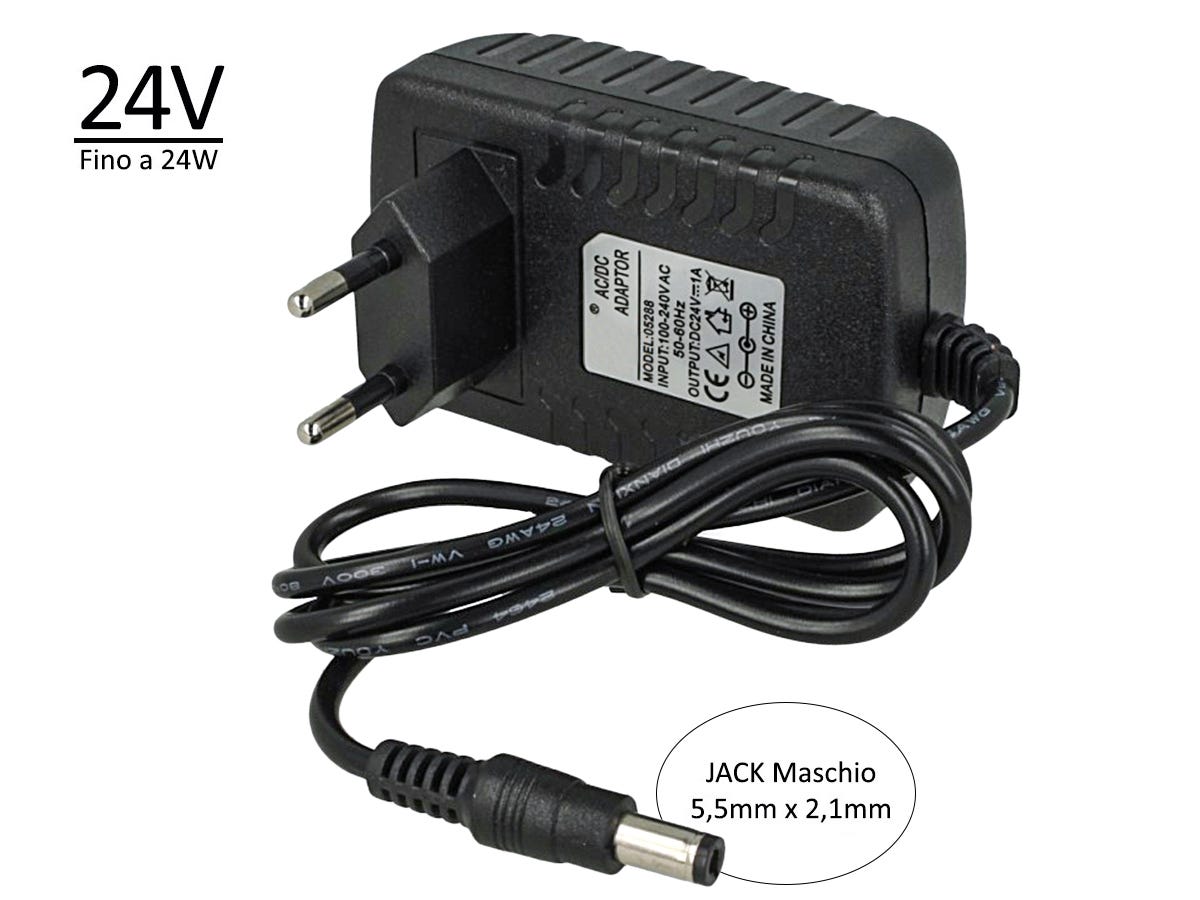 Alimentatore Switching 9-24 V Stabilizzato 1500mA Max 36W IPW-NTS1500S Goobay Alimentatore Switching 9-24 V Stabilizzato 1500mA Max 36W IPW-NTS1500S Goobay