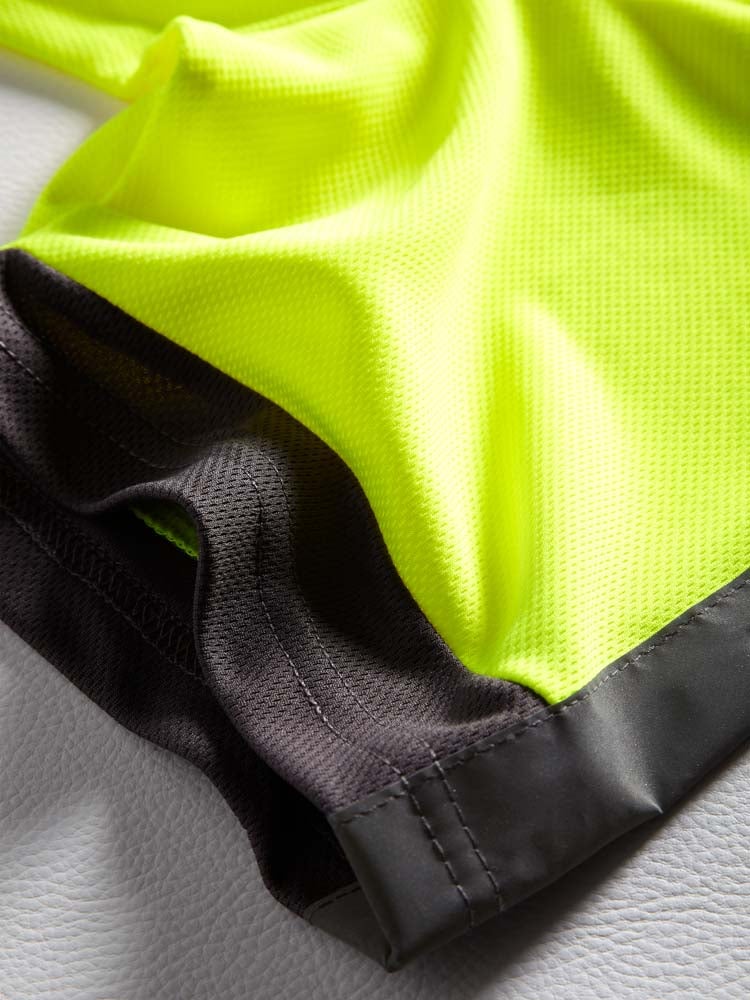 ARMSTRONG - T-SHIRT MANCHES COURTES HV DE TRAVA - 1225 Jaune fluo L - 5