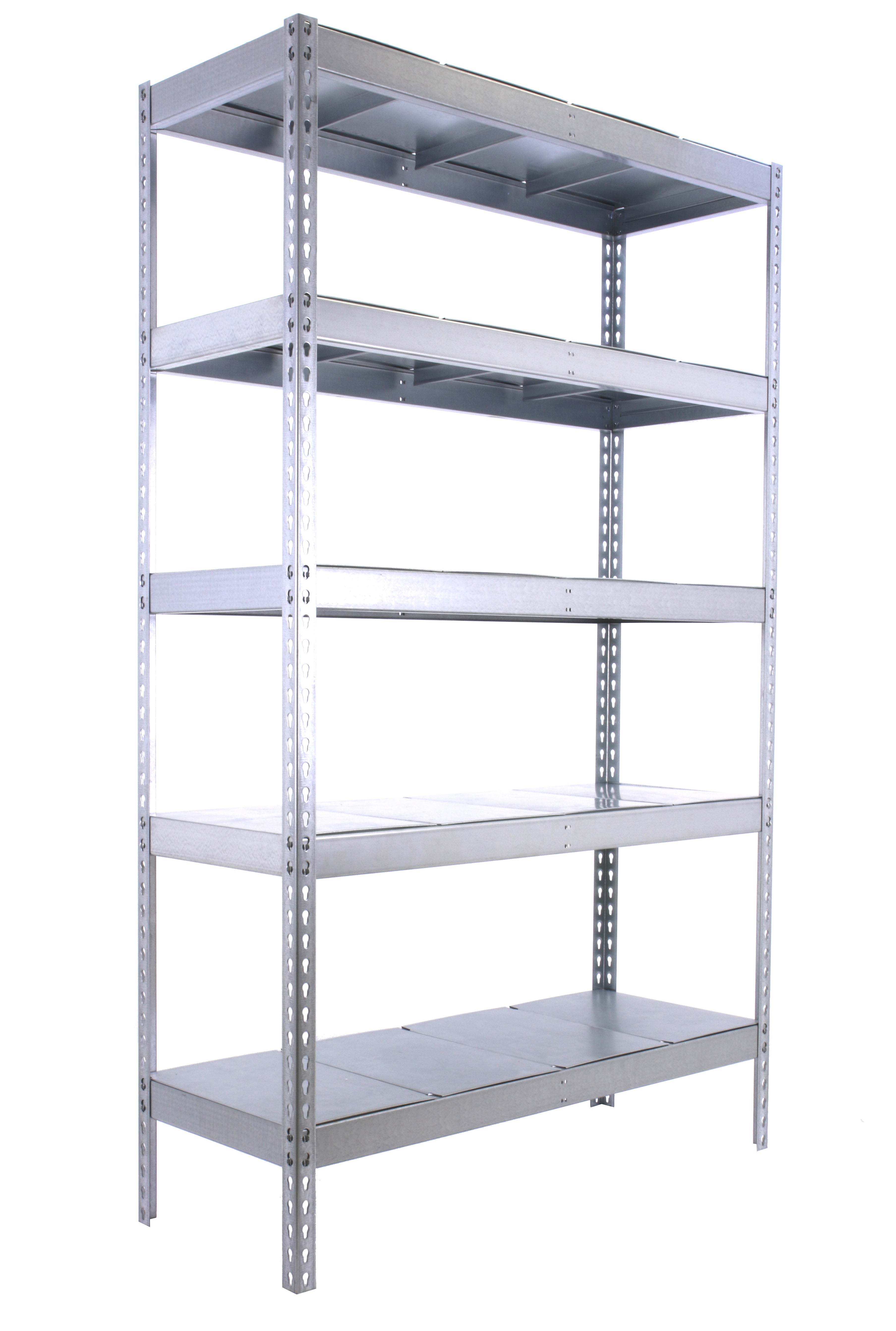 Étagère métallique 4 niveaux - 1500 x 1200 x 400 mm - KIT SIMONCLICK