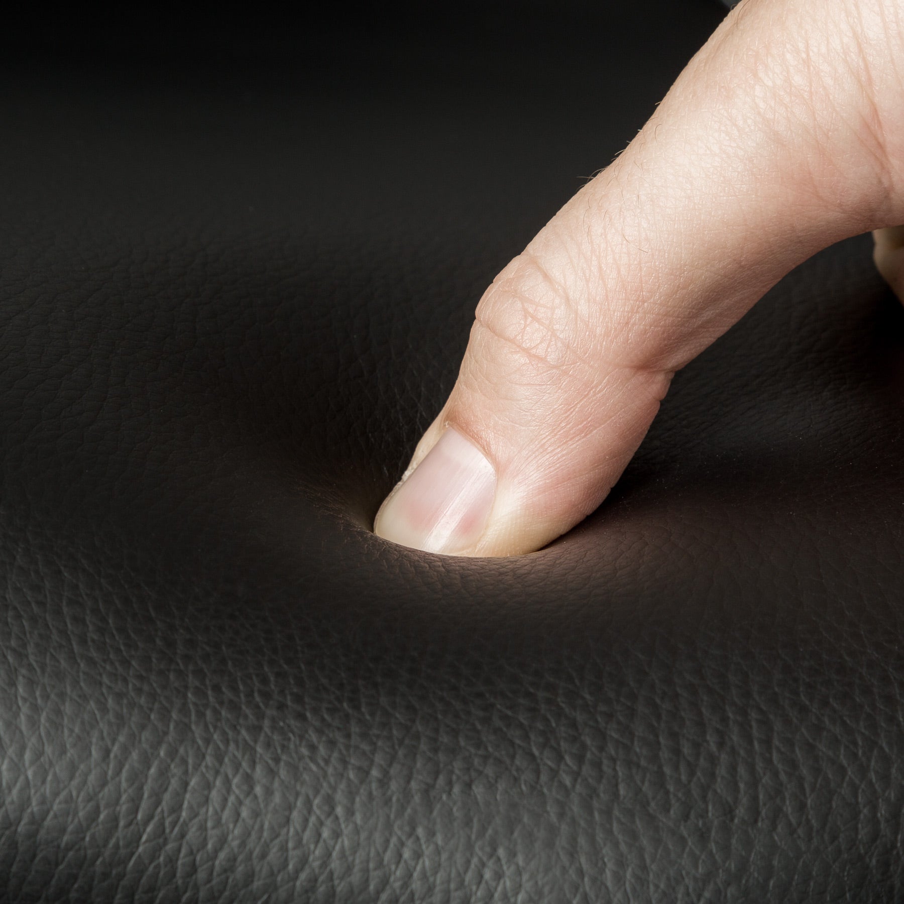 Set di 2 sgabelli da bar in similpelle imbottiti con schienale e rivestiti TECTAKE - 5