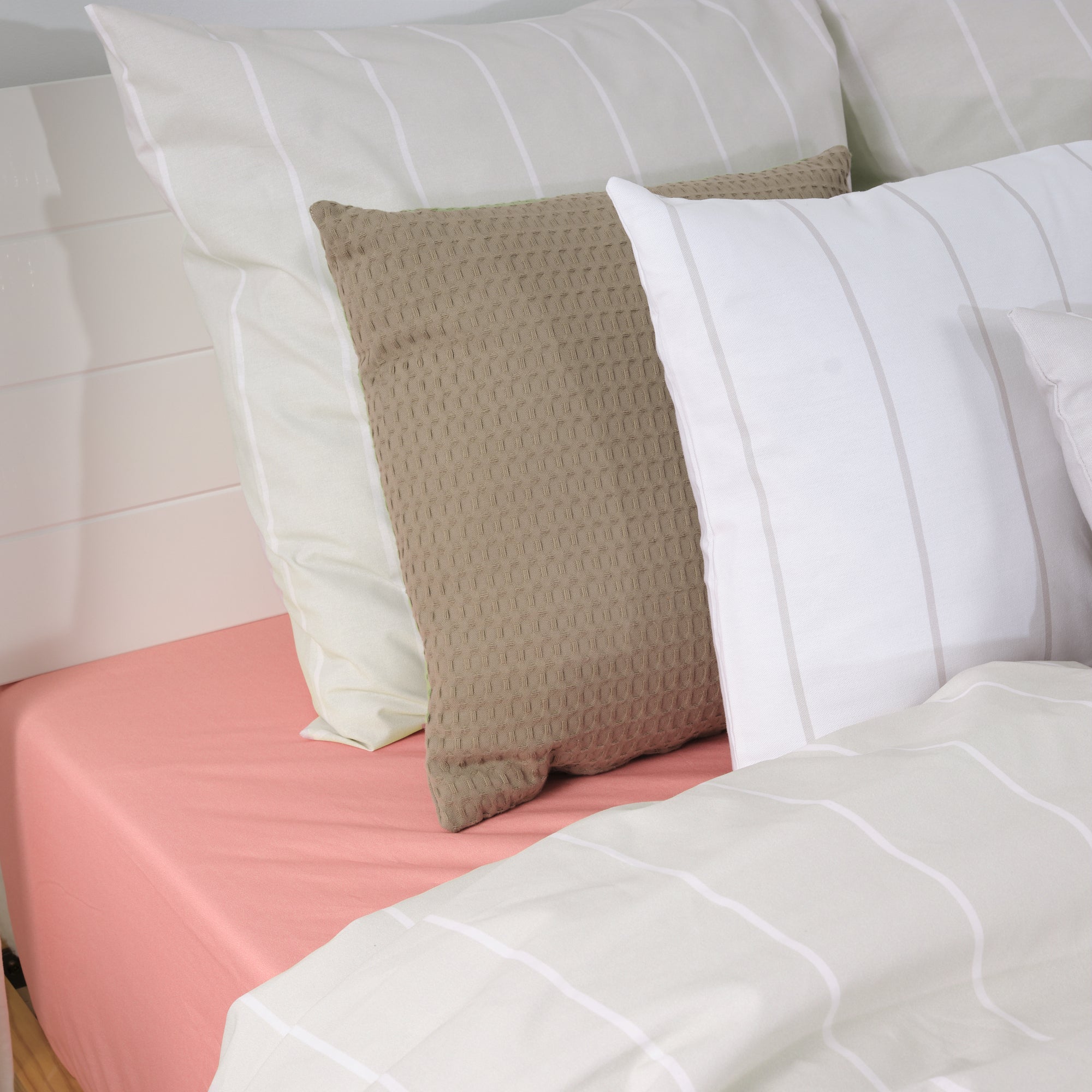 Copripiumino Clifton Beig 200x200 cm - 6