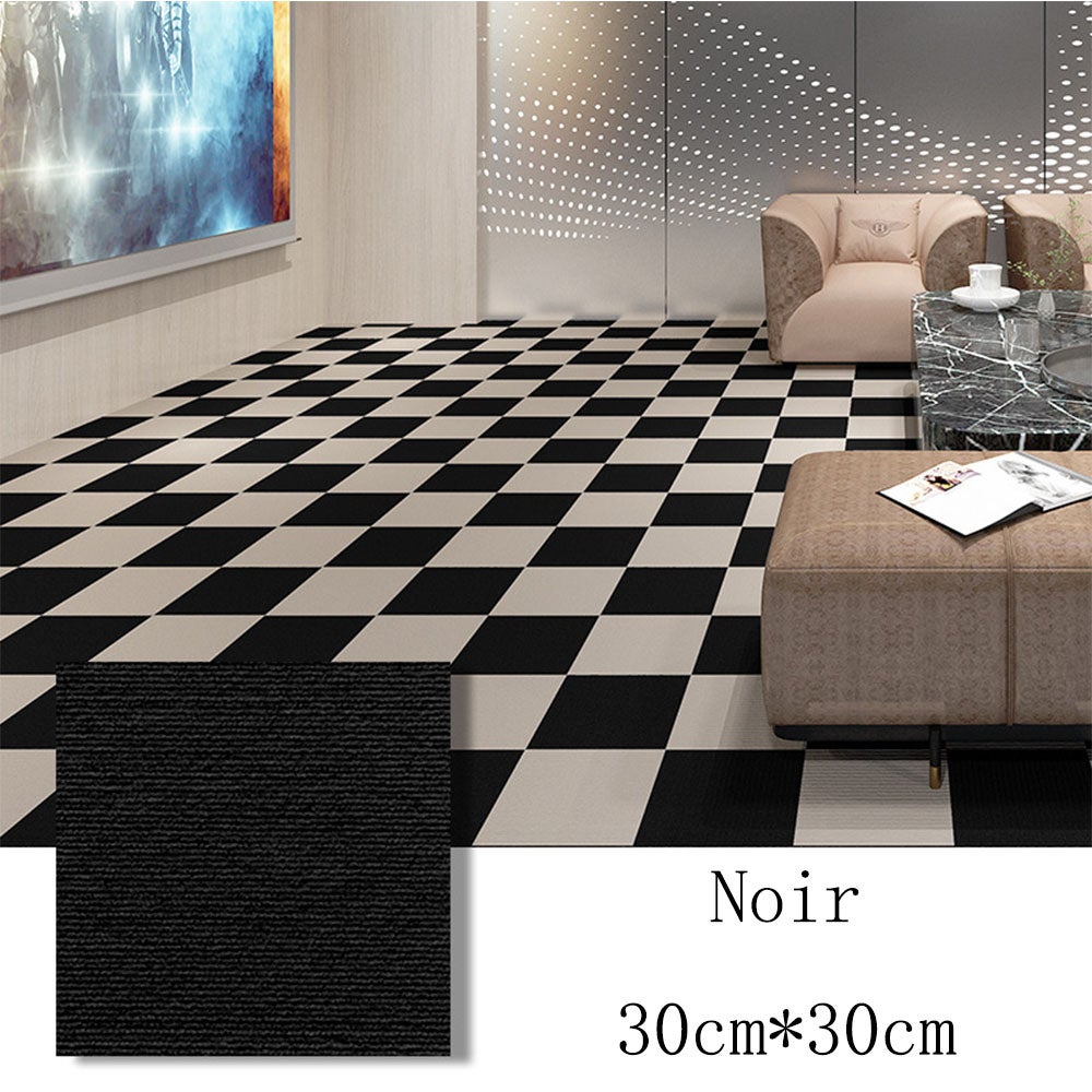 Zestaw 10 naklejek na dywan, dywan do sypialni （noir）
