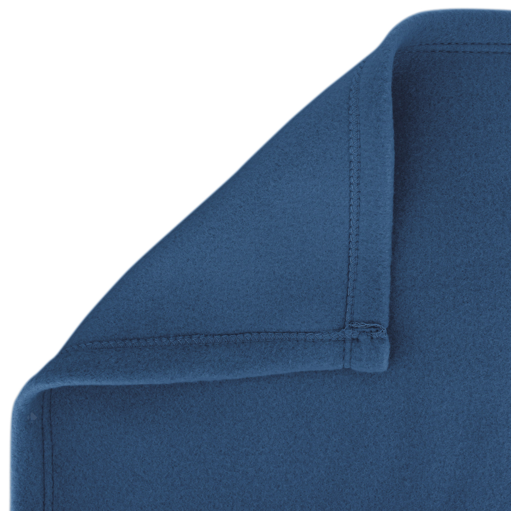 Couverture polaire 240x260 cm Isba Marine 100% Polyester 320 g/m2 traité non-feu - 4