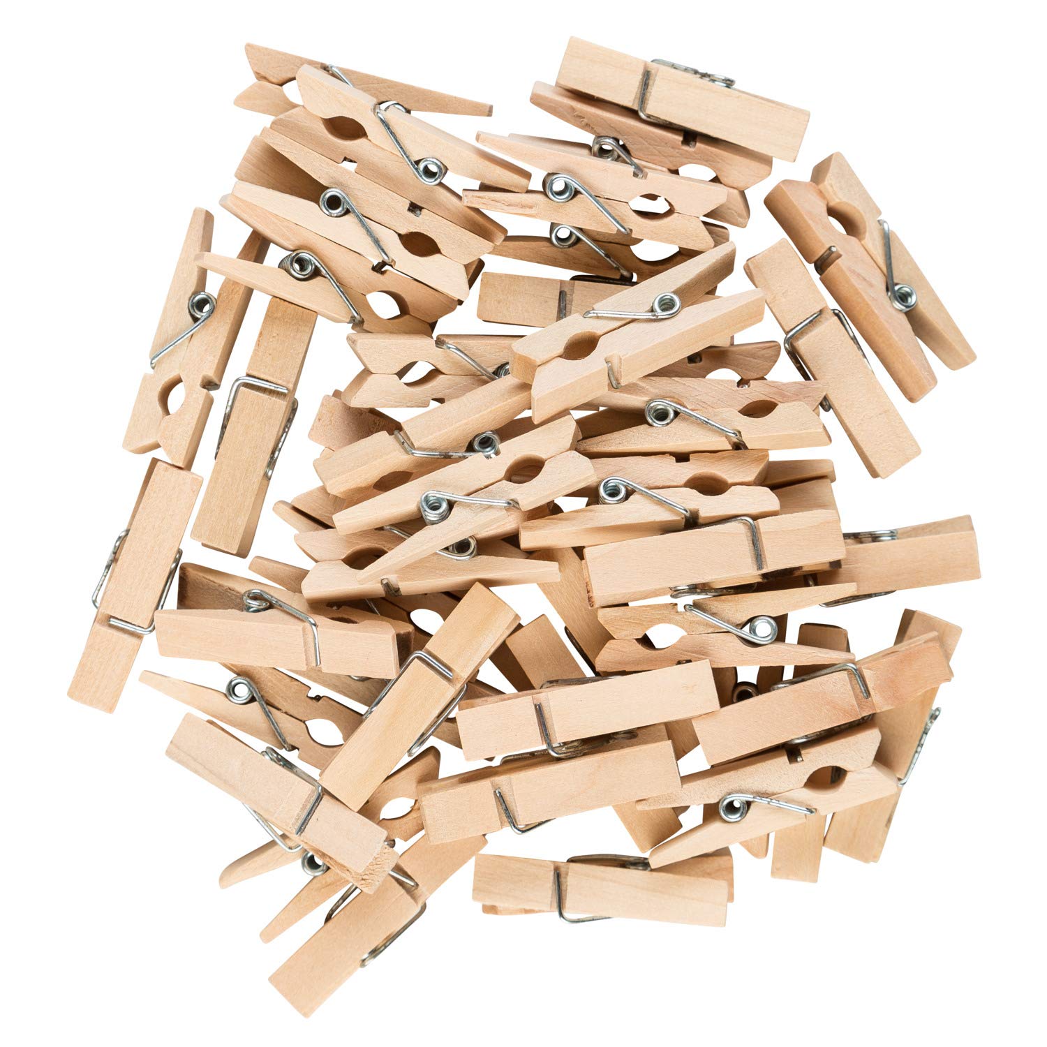 Mollette In Legno Con Cuore Rosso E Corda Di Iuta - 20 Pezzi Per Decorazioni - Foto 4