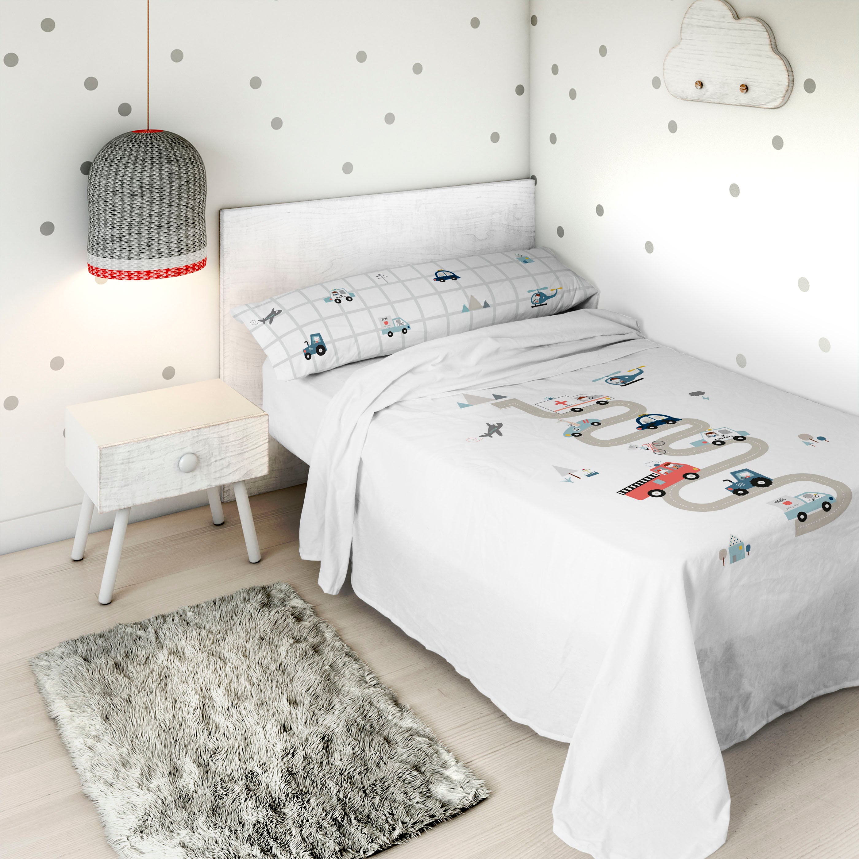 Baby Comfort Parure da letto 2 pezzi per lettino (copripiumino 120 x