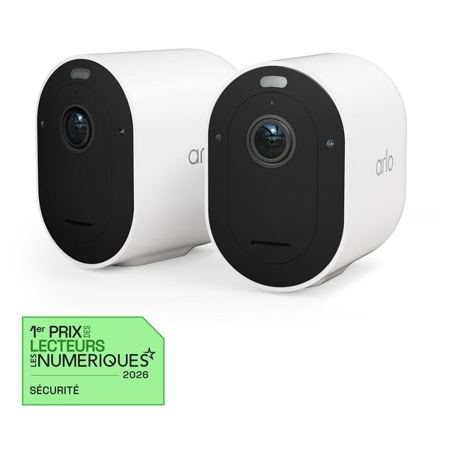 Caméra de surveillance ARLO 2 caméras Pro 5 2K+ Spotlight