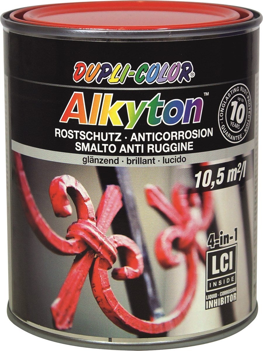 DUPLI-COLOR - Pot de peinture 750 ml - 11851 couleur: Rouge ...