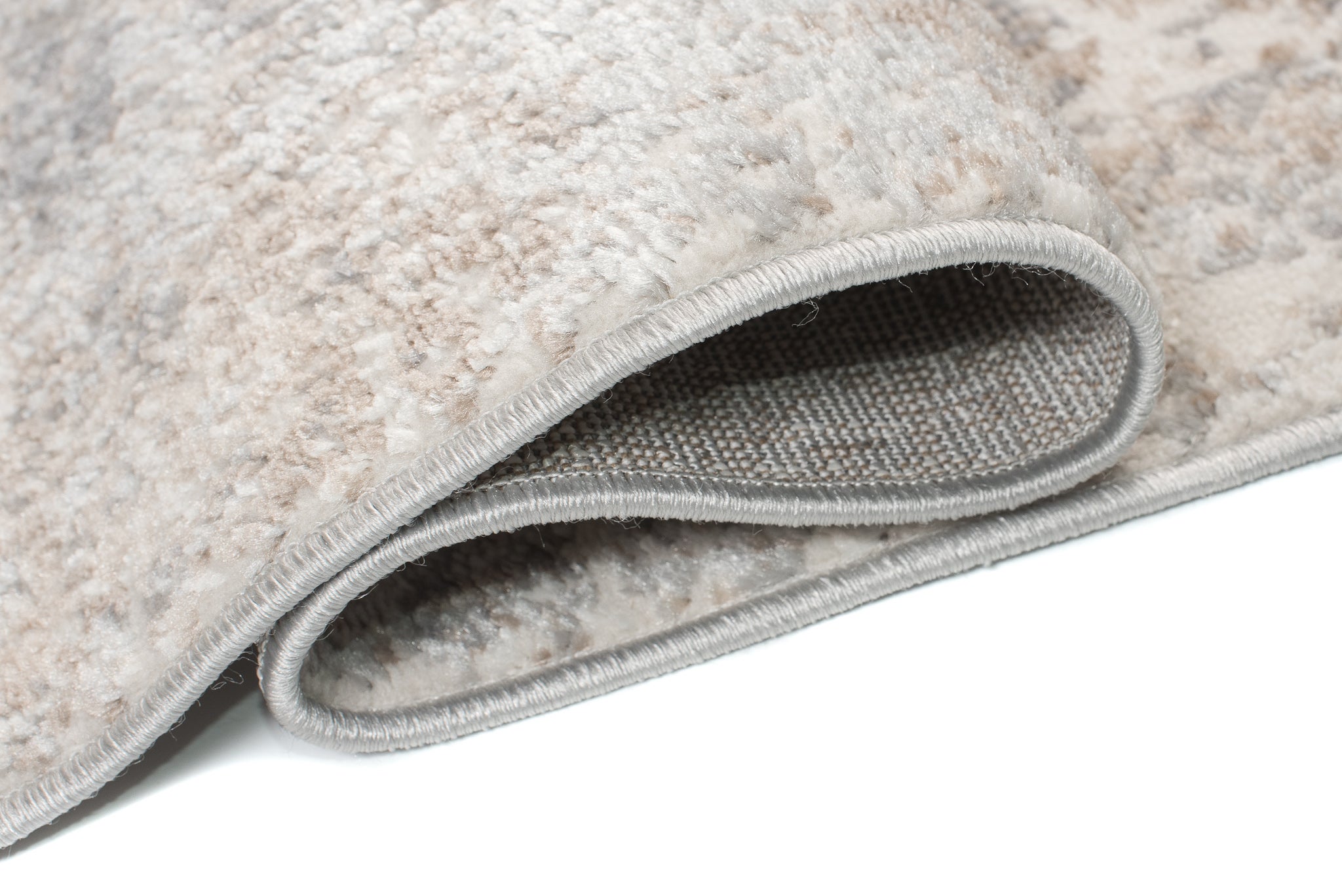 TAPISO Valley Tapis Salon Chambre Vintage Gris Beige Doux Fin 300x400 - 3