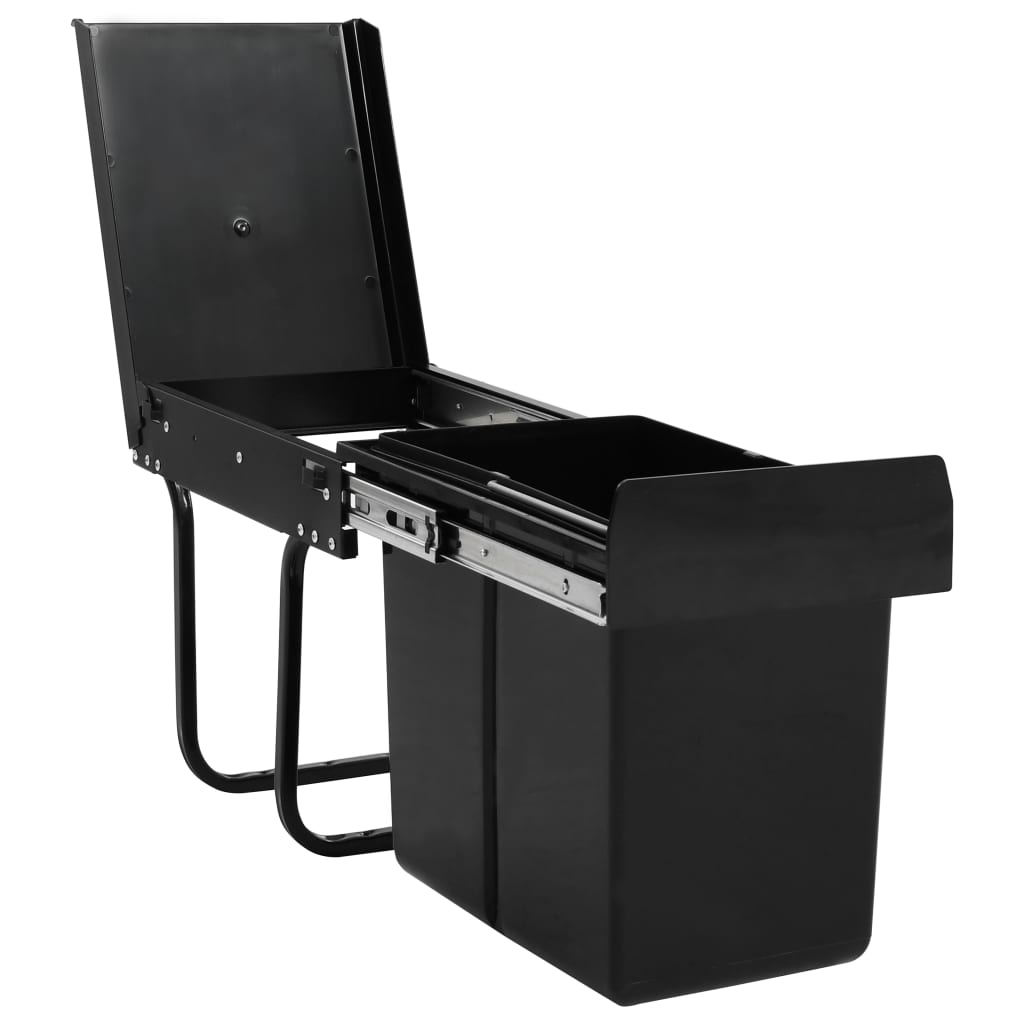 Pattumiera da cucina estraibile con chiusura rallentata 20 litri 02_0006082 - 3