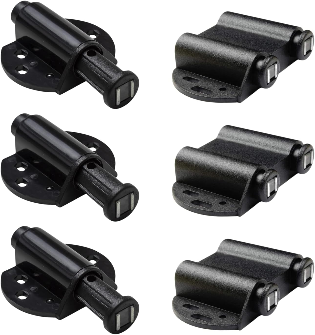 Chiusura Magnetica Per Ante - 4 Pezzi Push To Open Per Armadi E Cassetti - Foto 3