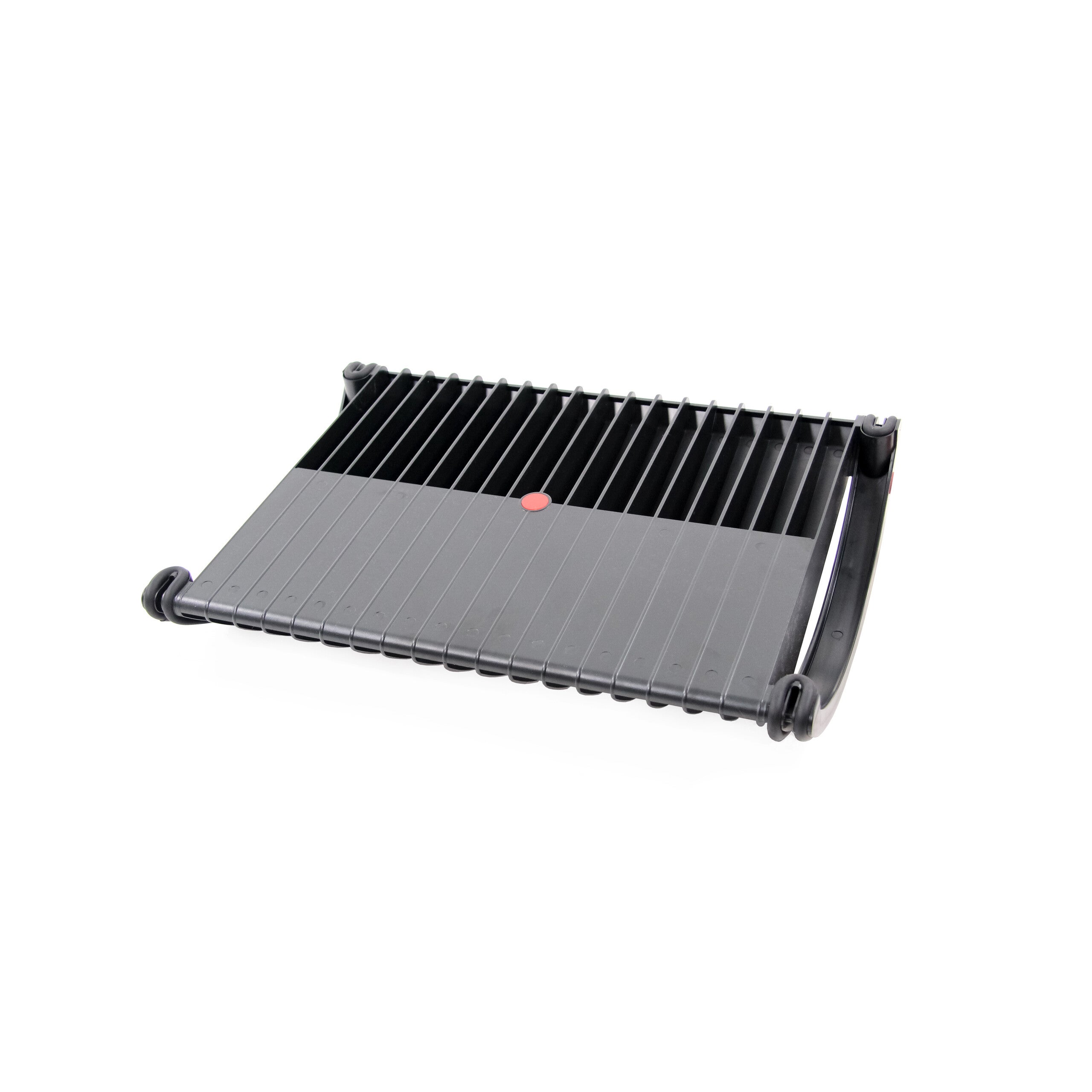 Poggiapiedi con due lati PODI Plastica Nero hjh OFFICE - 6