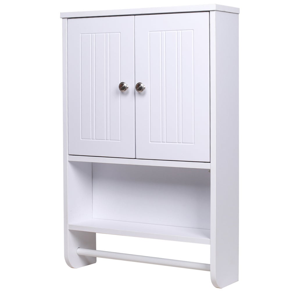 Hovothy Armadio da parete 34,5 x 34 x 90 cm, pensile per soggiorno, bagno, armadio da cucina, da appendere, sottile e da cucina, bianco