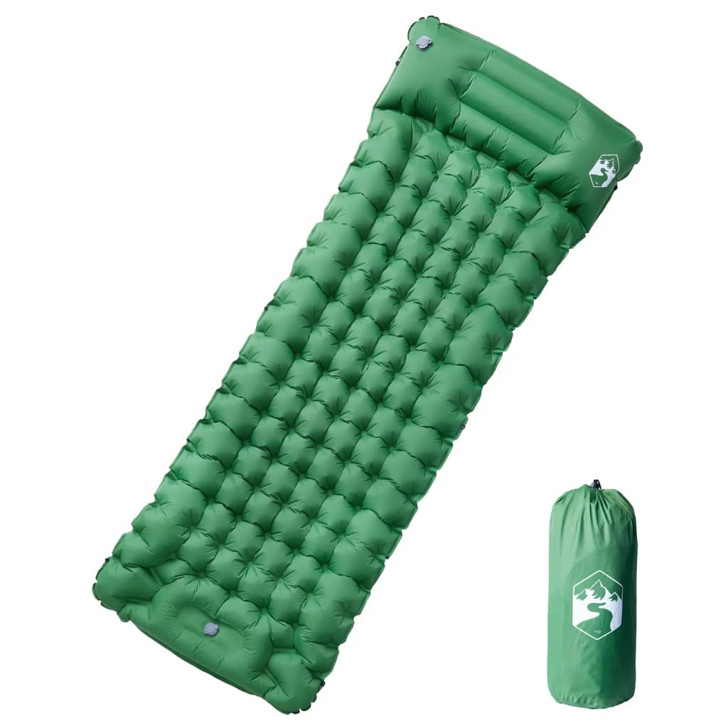 Matelas De Camping Autogonflant Avec Pompe à Pied - Léger, Imperméable, Connexion Possible - Pour Tente, Randonnée - 9