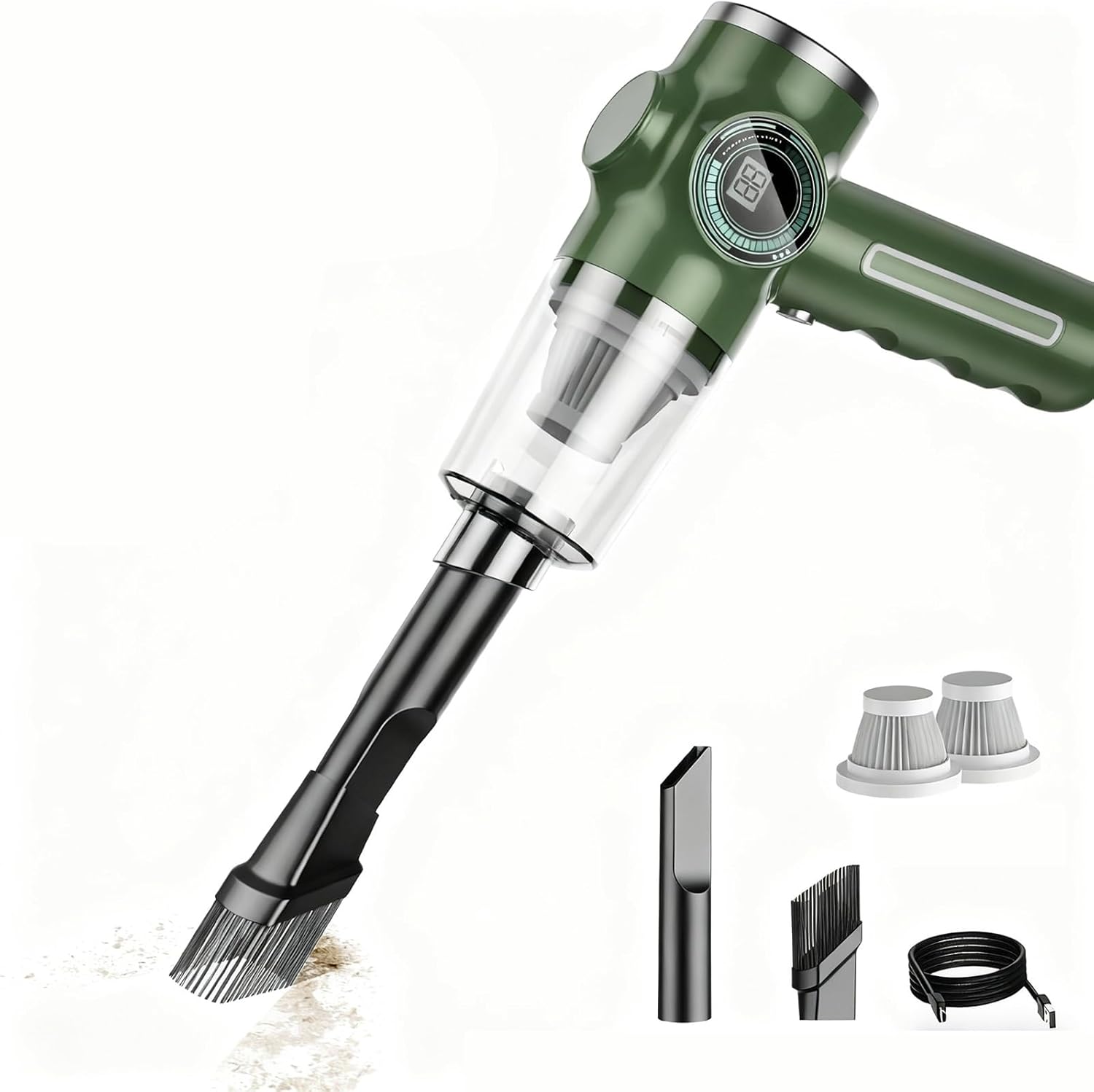 Aspirateur portatif sans fil haute vitesse, dmarrage instantan ...