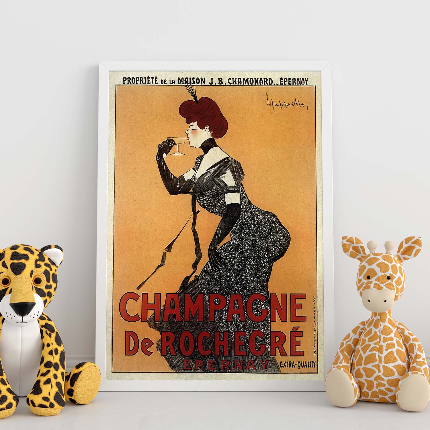 Poster Vintage Cyclisme - Manifeste Français, Déco Bureau, Fabriqué En Italie