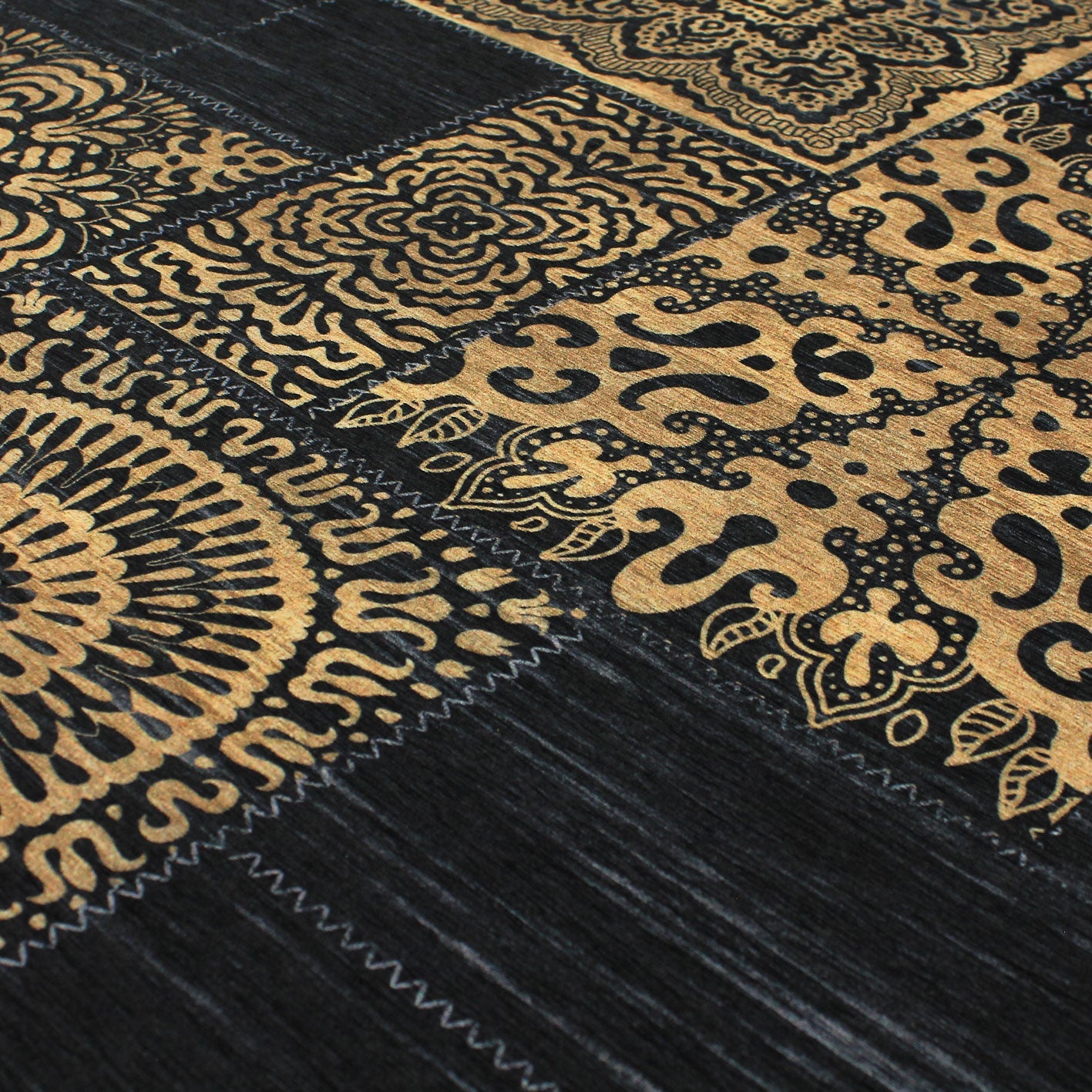 MODEMA - Tappeto lavabile in lavatrice, fondo antiscivolo, tappeto per ingresso 100x200cm Mosaico - 2