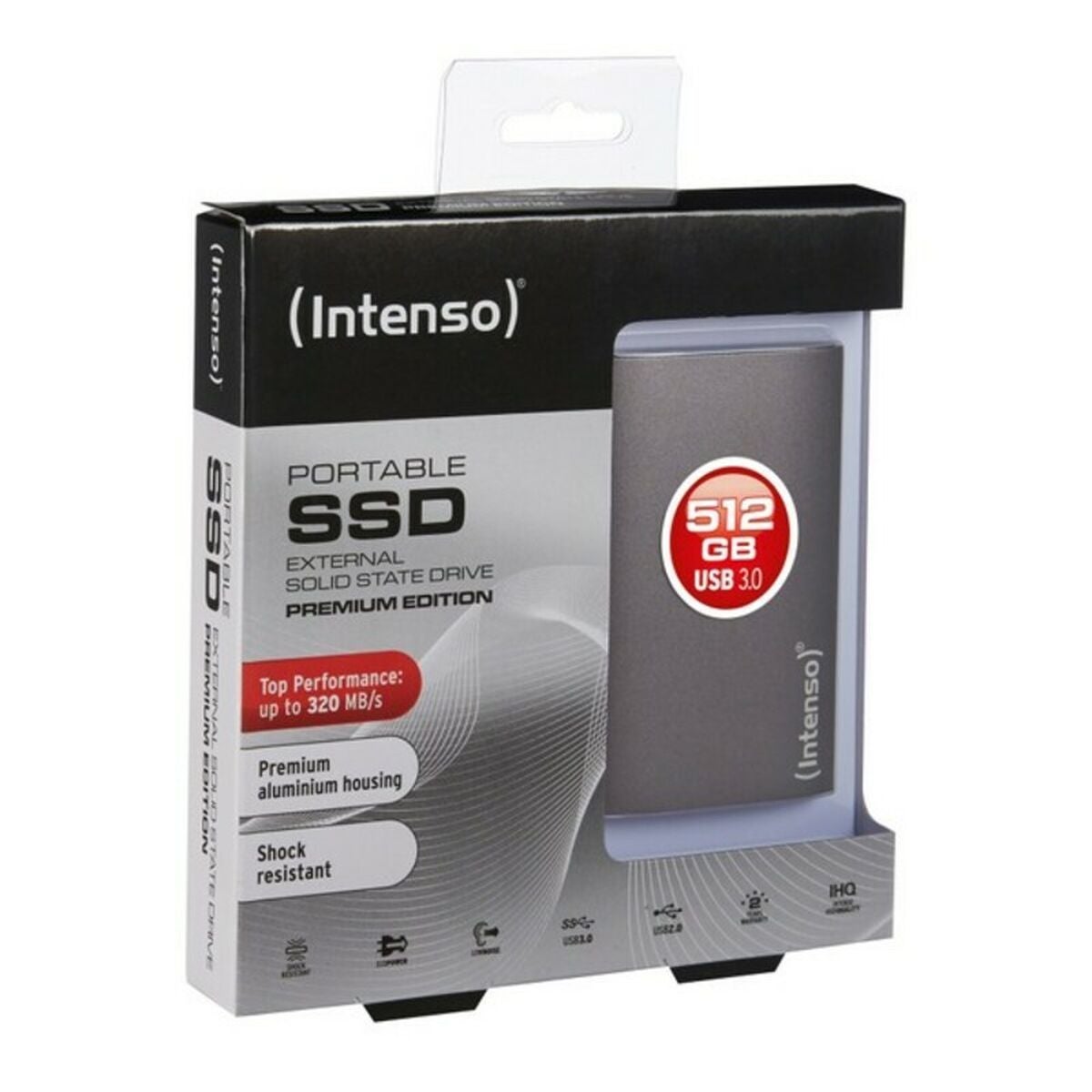 Intenso Ssd Externo Premium Edition 500Gb Ssd Usb 3.2 Gen 1 - Imagen 4