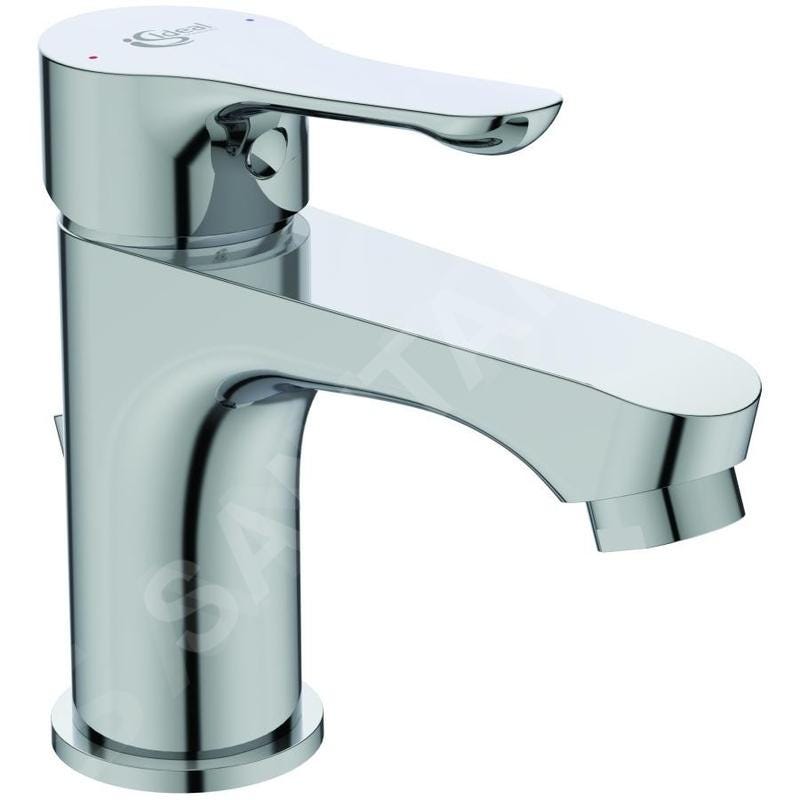 Rubinetto Lavabo Ideal Standard Alpha - Cromato, Con Scarico Metallo, Risparmio Idrico - Foto 5