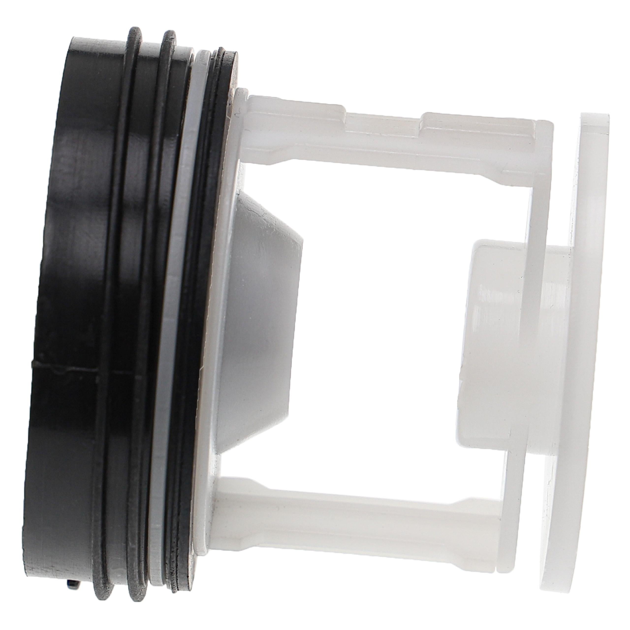 Vhbw Filtro Lanugine Con Guarnizione – Compatibile Con Lavatrice Bosch WAE28465 E Simili, Ø6,2 Cm - 5