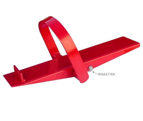 Lève panneaux à pied à étrier avec roulement 60 mm 8839040 Outifrance