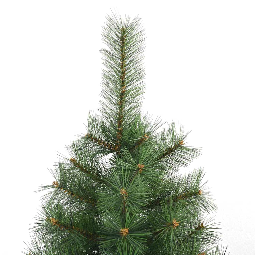 Sapin de Noël | Arbre de Noël artificiel avec 300 LED Vert 180 cm PE et PVC - 8
