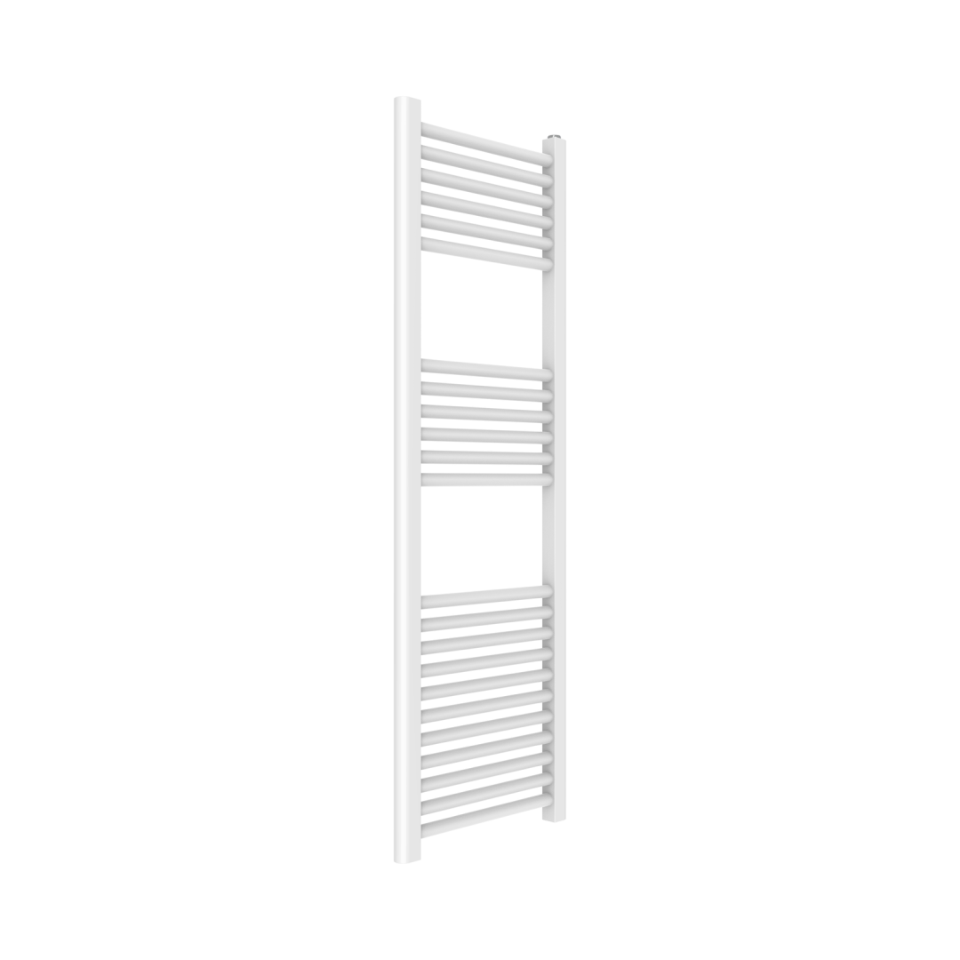 RADIATOR TOALLERO HIDRÁULICO BAÑO 40X120 BLANCO | Leroy Merlin