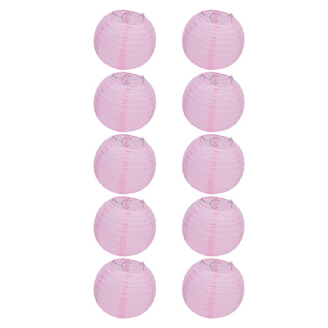 Lanternes Chinoises En Papier À Suspendre, 15 À 40 Cm, Lot De 5
