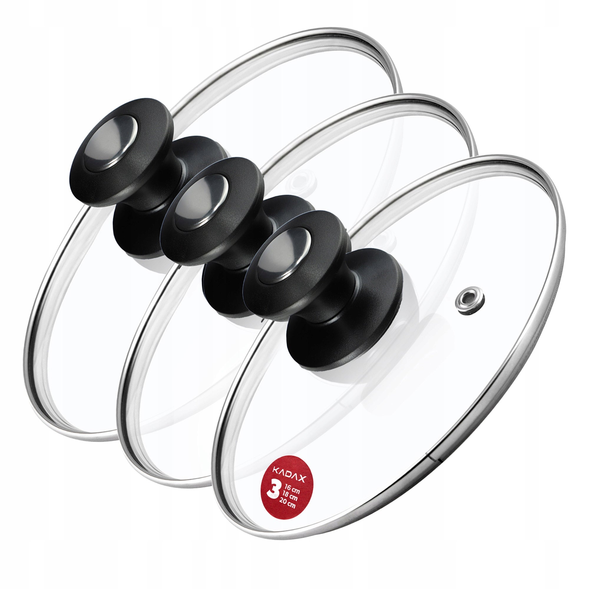 Coperchio Vetro Cuore Di Pietra AM Con Pomello Plastica Varie Misure - Foto 8