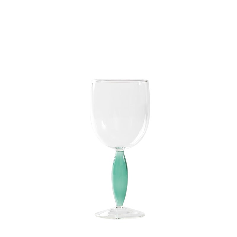 Фото - Склянка Zafferano Kieliszki do wina Saffron Red z kolekcji Dorici, zestaw 4 sztuk, ręcznie wykonane ze szkła borokrzemianowego, kolor przezroc
