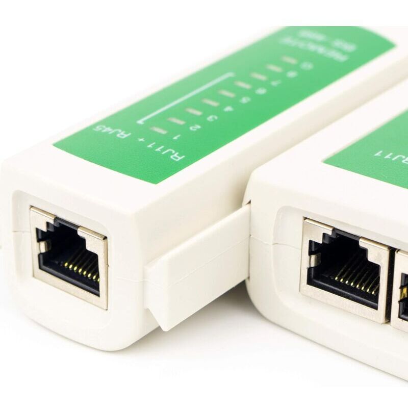 Testeur câbles réseau pour câbles RJ45 et RJ11 | Leroy Merlin