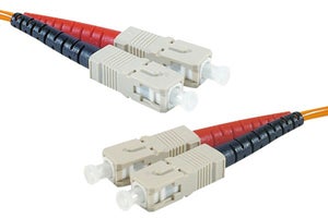 Cordon Fibre Optique 10M SC-APC Vers SC-APC Blanc - Rallonge SFR Bouygues Orange