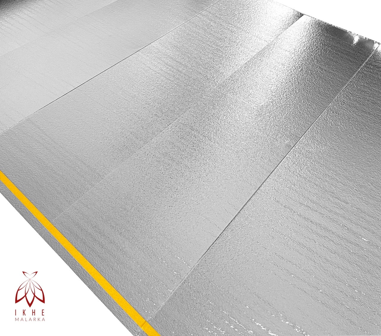 10m² Sous-couche LVT –Isolation phonique et thermique pour sol vinyle à clipser, réduction des bruits d’impact, haute densité 400 kPa 1,5 mm - 8