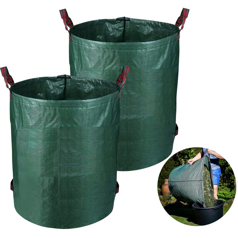 Sacco per Rifiuti da Giardino Autonomo e Pieghevole, Stabile e Robusto Sacco per Rifiuti da Giardino Autonomo e Pieghevole, Stabile e Robusto