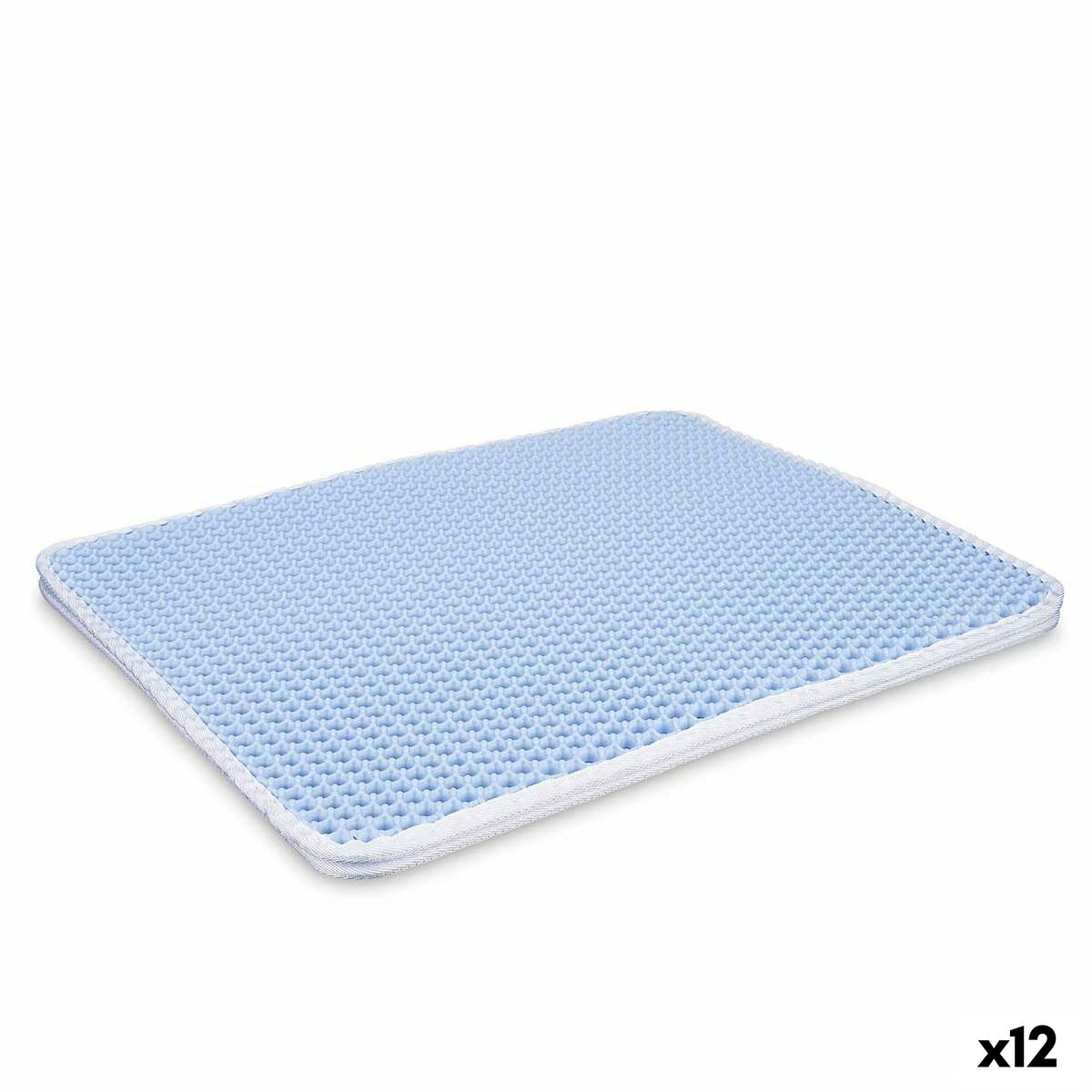Dekokissen 2er Set SEBRINE 45 x 45 cm Mintgrün Streifenmuster