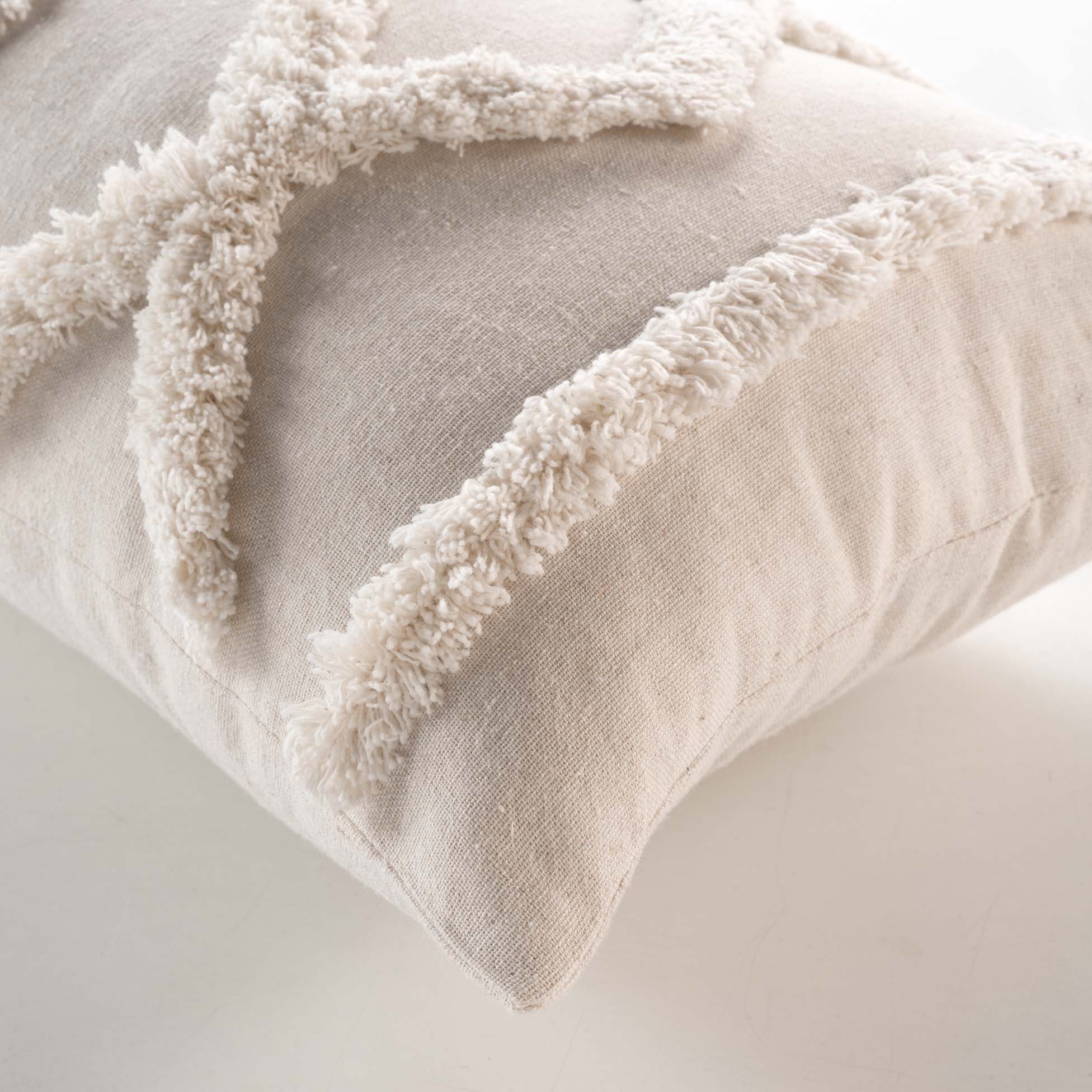 Coussin décoratif SAFIRA, effet boucle, 30 x 50 cm, Douceur d'intérieur - 2