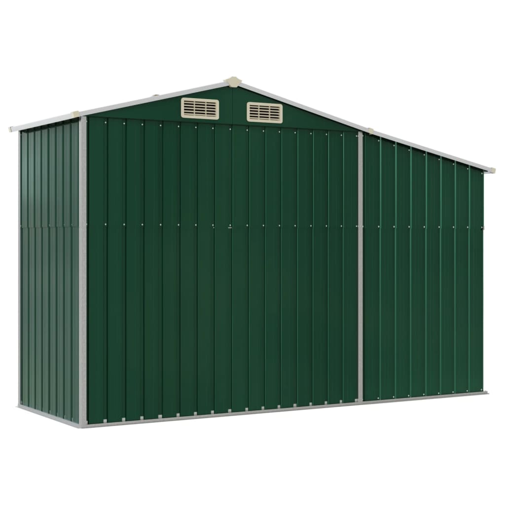 Maison Exclusive - Abri de jardin vert 277x93x179 cm acier galvanisé - 6