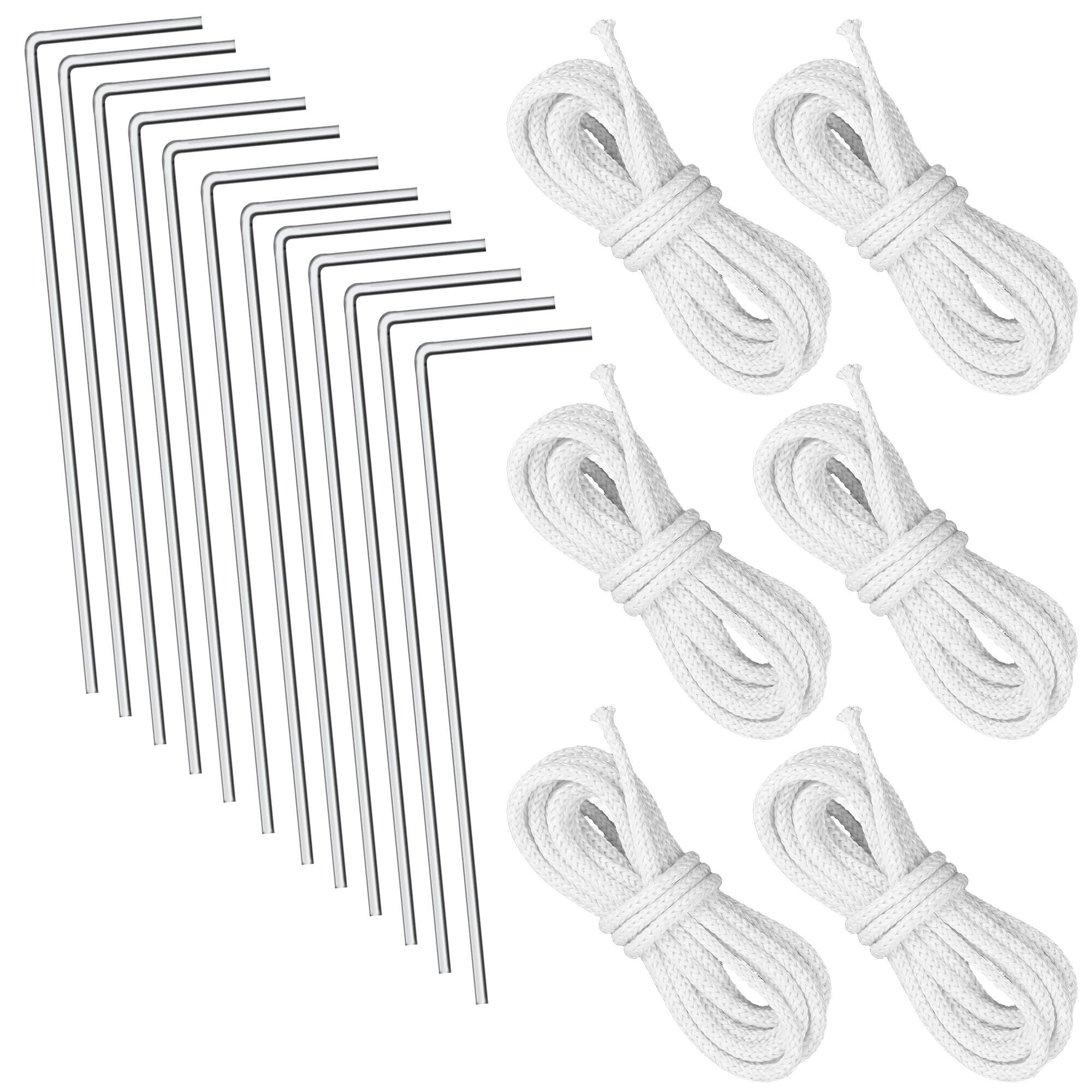 Pavillon imperméable en polyéthylène et acier 6x3 m avec 5 faces latérales amovibles protection UV TECTAKE - 9