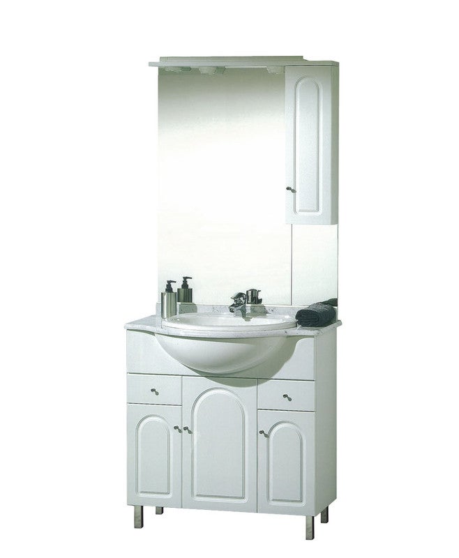 Mueble de baño camila 80 cm blanco