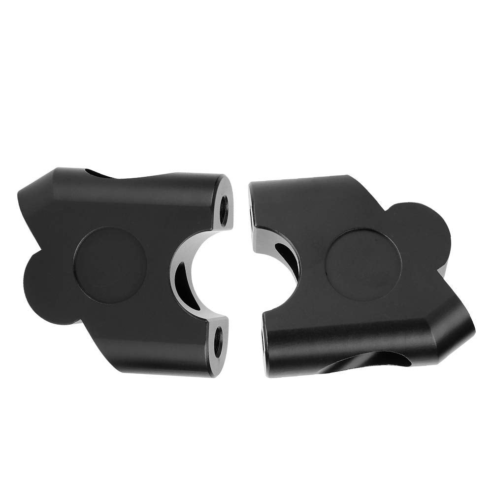 Support Montage Guidon Moto 22 Mm - Kit Protège-mains Alliage Aluminium Antirouille, Universel Dirt Bike, Motocross, ATV, Quad