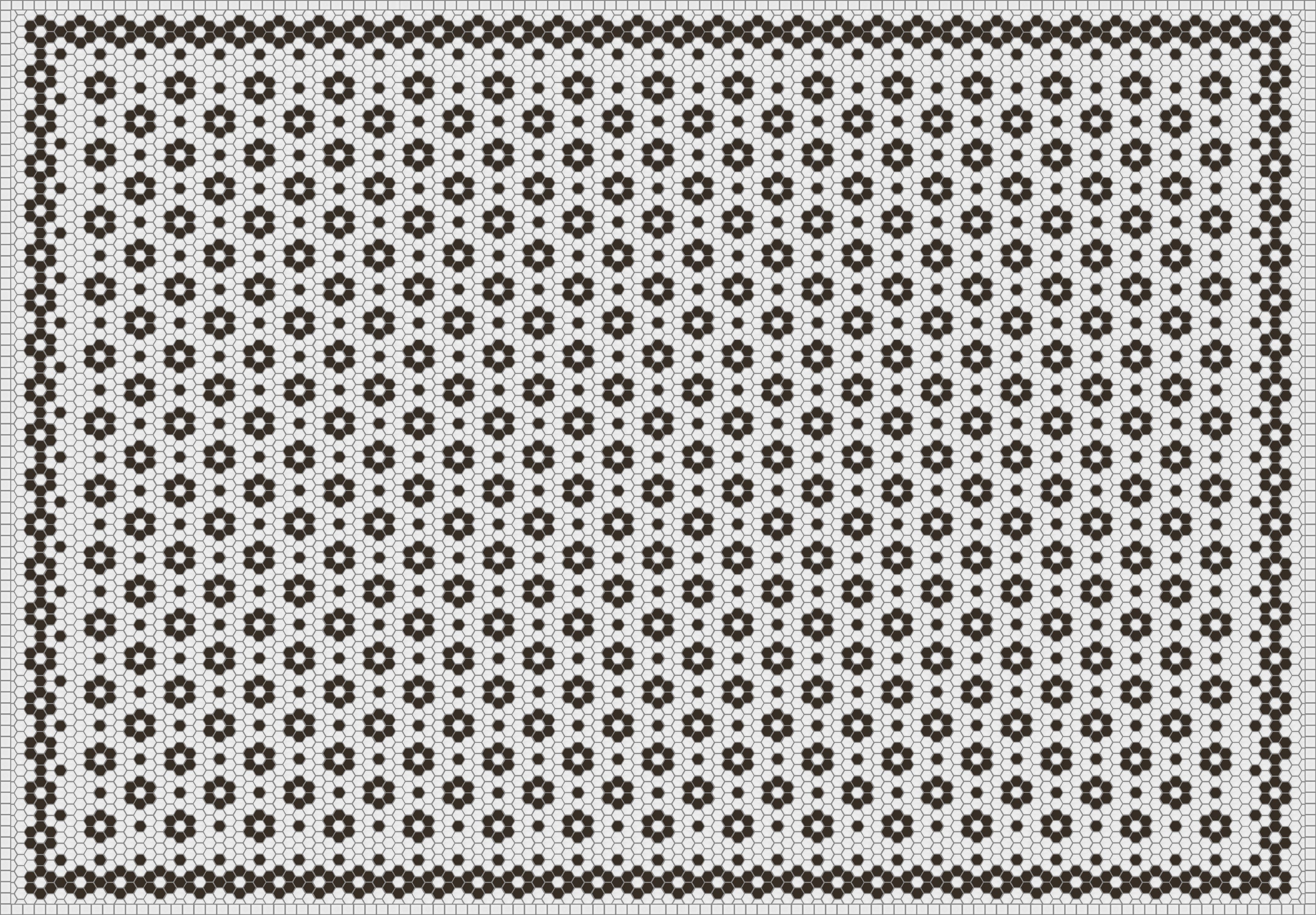Dywan winylowy Becky 160x230 cm - PVC antypoślizgowa, winylowa do kuchni lub salonu, wodoodporna, zmywalna, trudnopalna